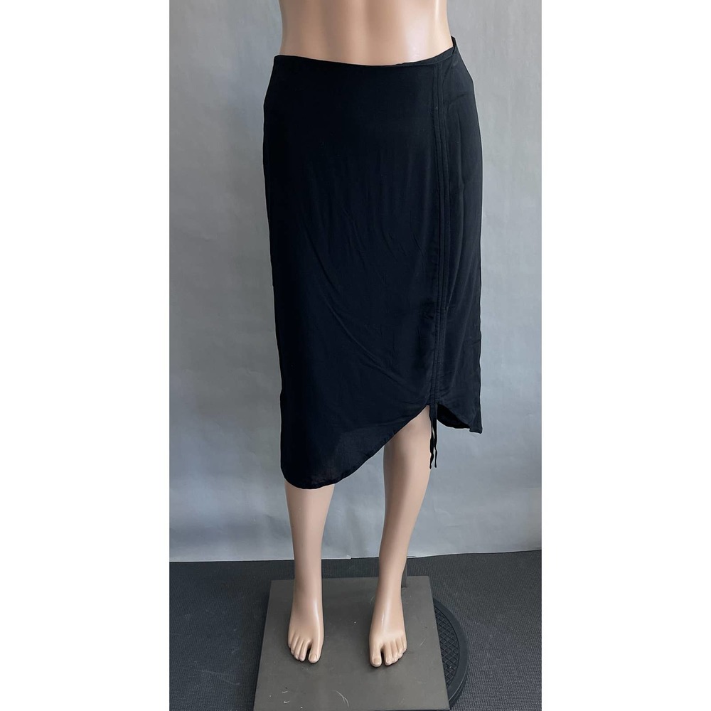 VDM The Label Revolve Swim Skirt Women S Stassi Black Coverup Resortwear NWT